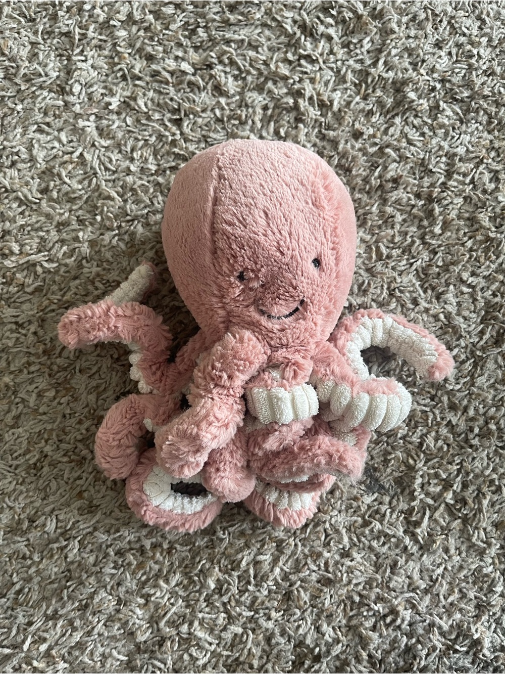 Jellycat Odell Blush Pink Octopus Plush
